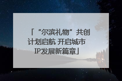 “尔滨礼物”共创计划启航 开启城市IP发展新篇章