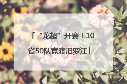“龙超”开赛！10省50队竞渡汨罗江
