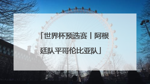 世界杯预选赛丨阿根廷队平哥伦比亚队