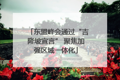 东盟峰会通过“吉隆坡宣言” 聚焦加强区域一体化
