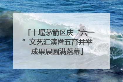 十堰茅箭区庆“六一”文艺汇演暨五育并举成果展圆满落幕