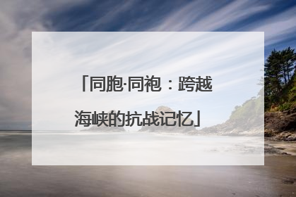同胞·同袍：跨越海峡的抗战记忆