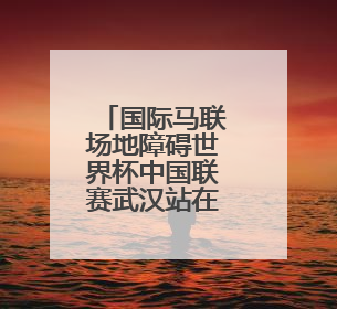 国际马联场地障碍世界杯中国联赛武汉站在武汉经开区开赛