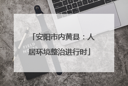 安阳市内黄县：人居环境整治进行时