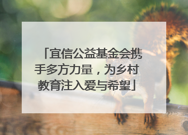 宜信公益基金会携手多方力量，为乡村教育注入爱与希望