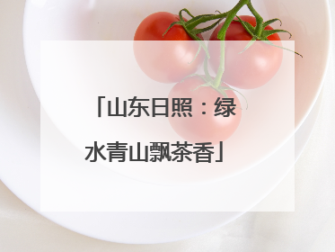 山东日照：绿水青山飘茶香