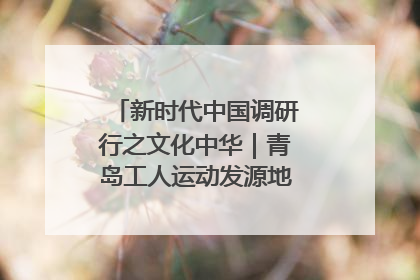 新时代中国调研行之文化中华｜青岛工人运动发源地红色文化浸人心