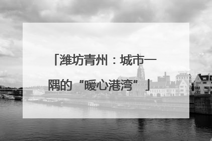 潍坊青州：城市一隅的“暖心港湾”
