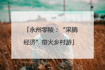 永州零陵：“采摘经济”带火乡村游