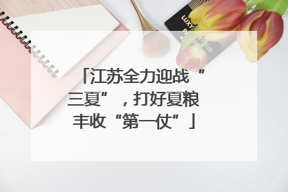 江苏全力迎战“三夏”，打好夏粮丰收“第一仗”