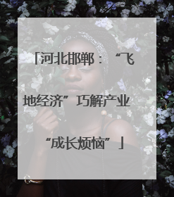 河北邯郸：“飞地经济”巧解产业“成长烦恼”