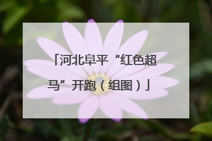 河北阜平“红色超马”开跑（组图）
