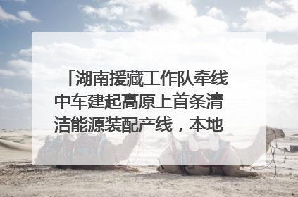 湖南援藏工作队牵线中车建起高原上首条清洁能源装配产线，本地大学生成车间检验员