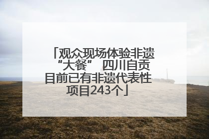 观众现场体验非遗“大餐” 四川自贡目前已有非遗代表性项目243个