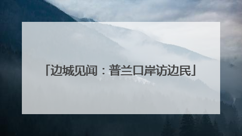 边城见闻：普兰口岸访边民