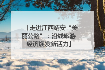 走进江西靖安“美丽公路”：沿线旅游经济焕发新活力
