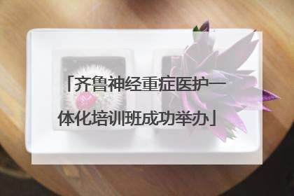 齐鲁神经重症医护一体化培训班成功举办