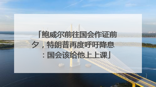 鲍威尔前往国会作证前夕，特朗普再度呼吁降息：国会该给他上上课