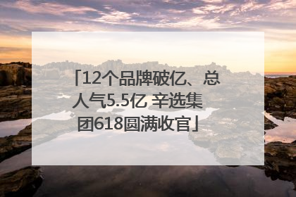 12个品牌破亿、总人气5.5亿 辛选集团618圆满收官